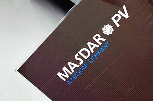 Masdar PV thin film solar panel
